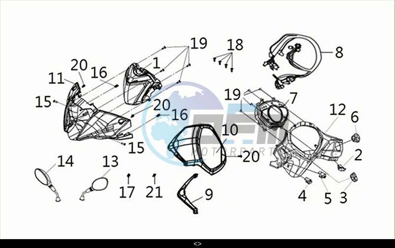 FR.HANDLECOVER / HD300 (LS30W2Z1-EU) (M2)