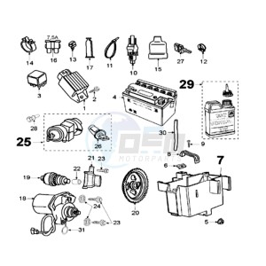 LUDIX 12 RSP2 drawing ELECTRIC PART