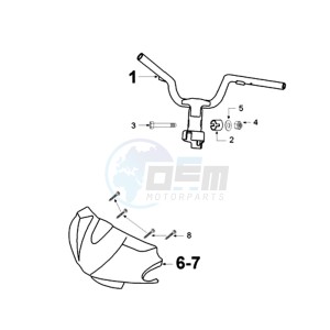 VIVA RG drawing HANDLEBAR