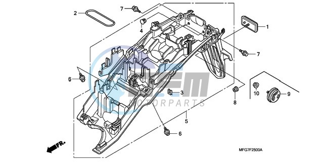 REAR FENDER