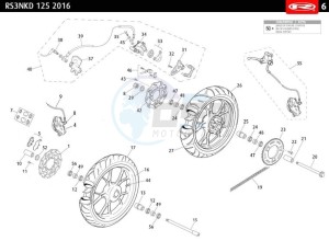 RS3-125-NAKED-ORANGE drawing WHEELS - BRAKES