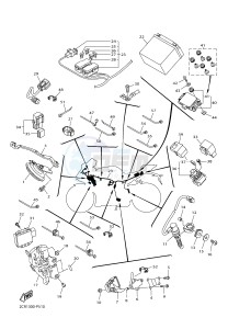 YZF-R1 998 R1 (2CR1 2CR2) drawing ELECTRICAL 2