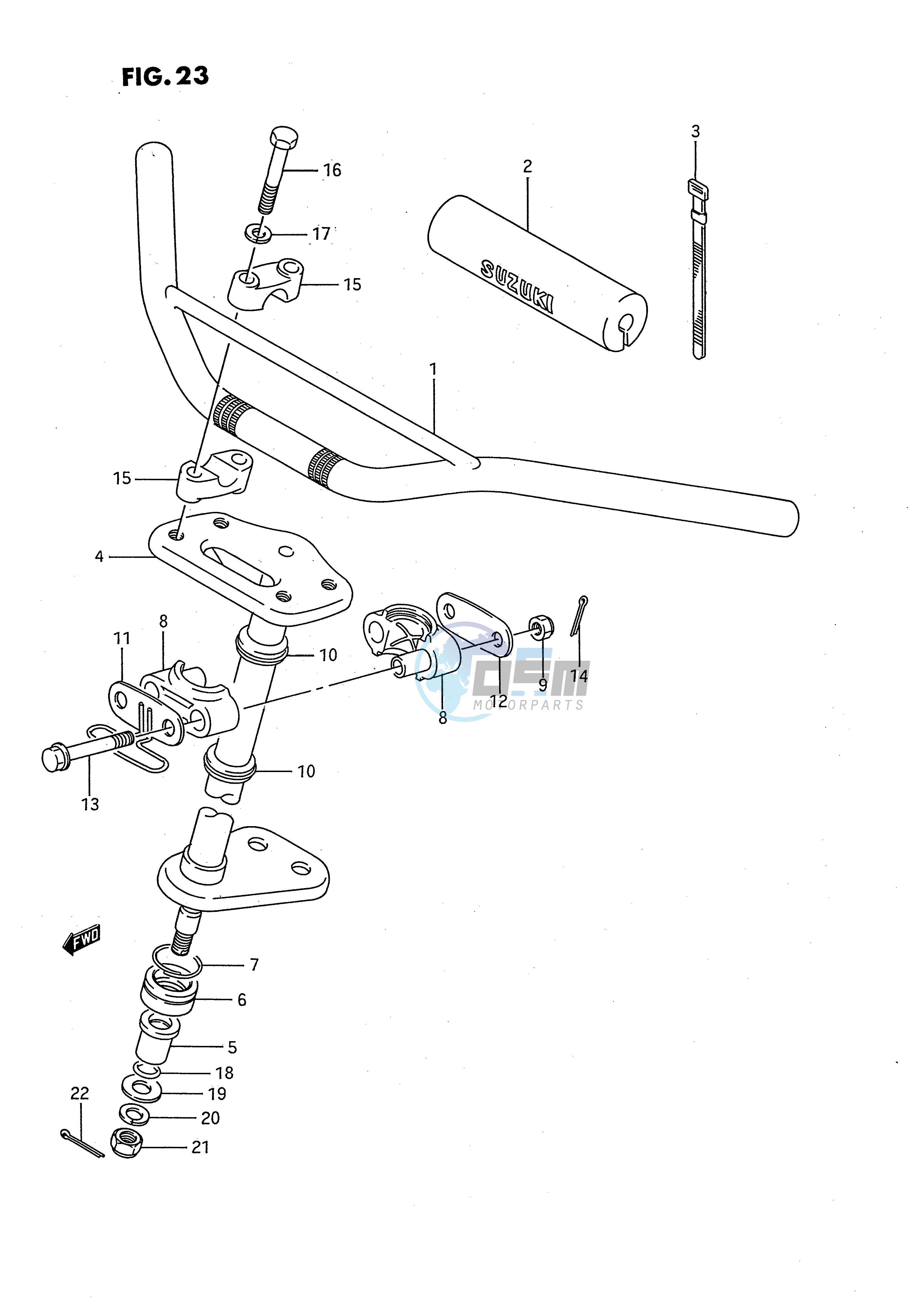 HANDLEBAR - STEERING