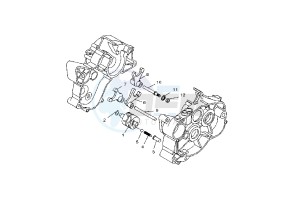 DT R - DT X 50 drawing SHIFT CAM - FORK