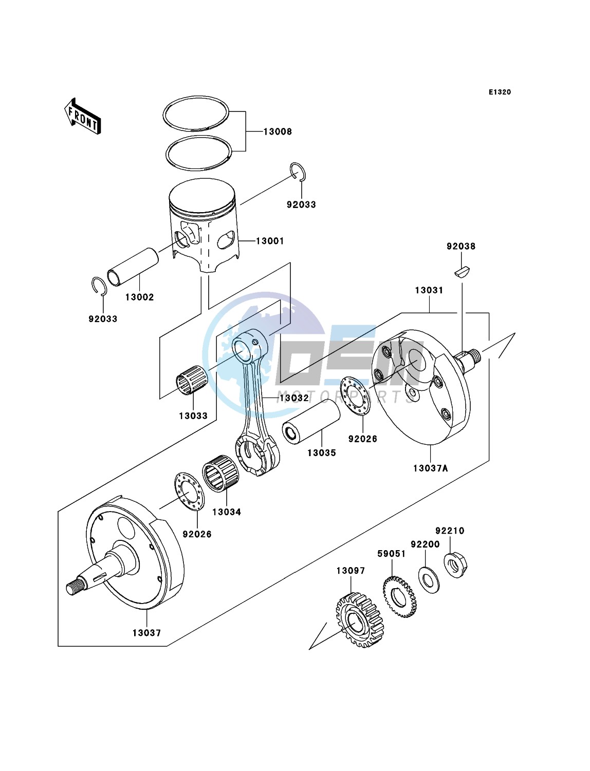 Crankshaft/Piston(s)