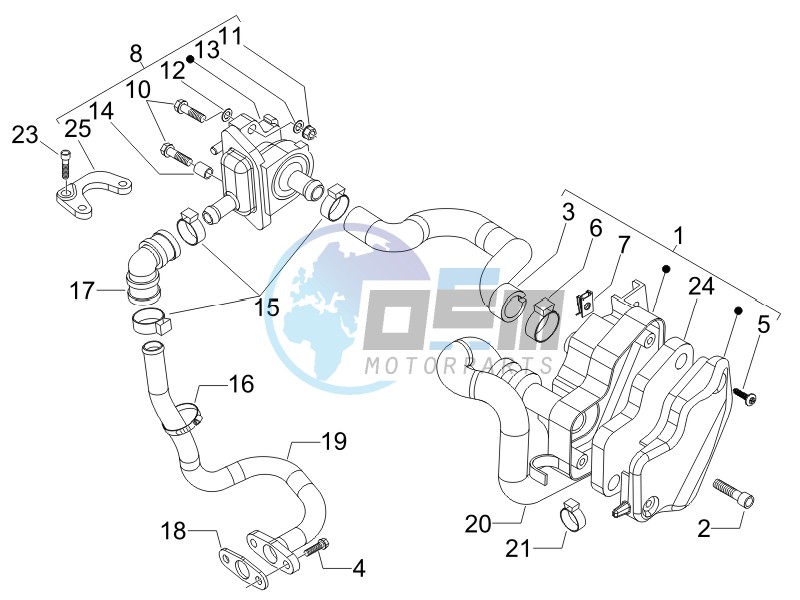 Secondairy air box