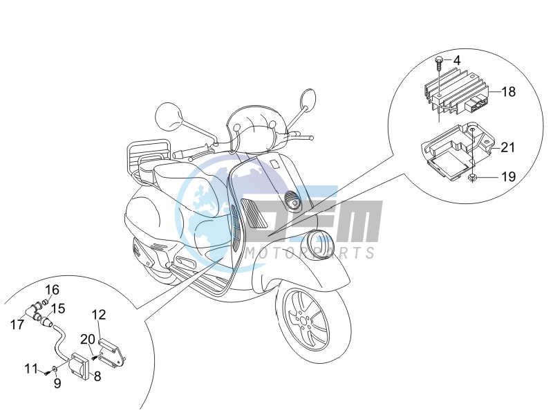 Voltage Regulators -ECU - H.T. Coil