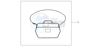 SH1259 France - (F / CMF) drawing INNERBAG TOPBOX