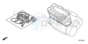 CB1000RA9 Europe Direct - (ED / ABS) drawing GASKET KIT A