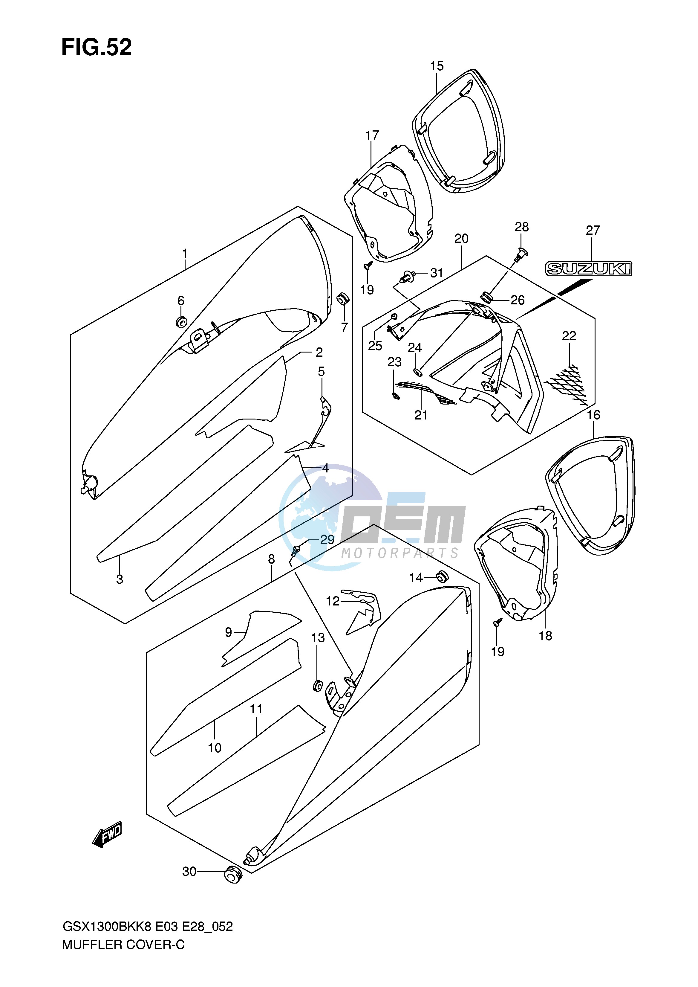 MUFFLER COVER