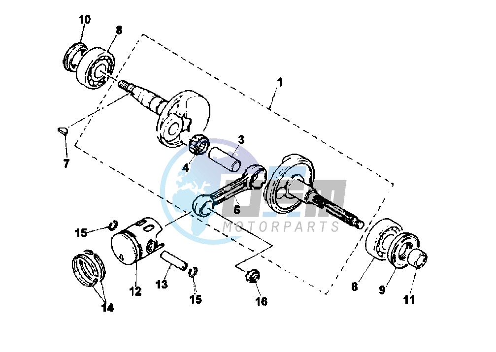 CRANKSHAFT PISTON