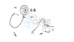 SENDA HYP DRD EVO LIMITED EDITION - 50 CC EU2 drawing GENERATOR