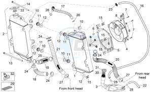 RXV-SXV 450-550 Enduro-Supermotard drawing Cooling system