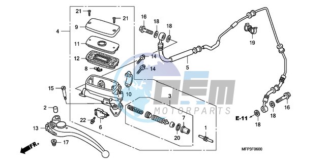 CLUTCH MASTER CYLINDER