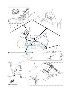 GPD125A GPD125-A NMAX125 (2DS1 2DS5) drawing ELECTRICAL 1