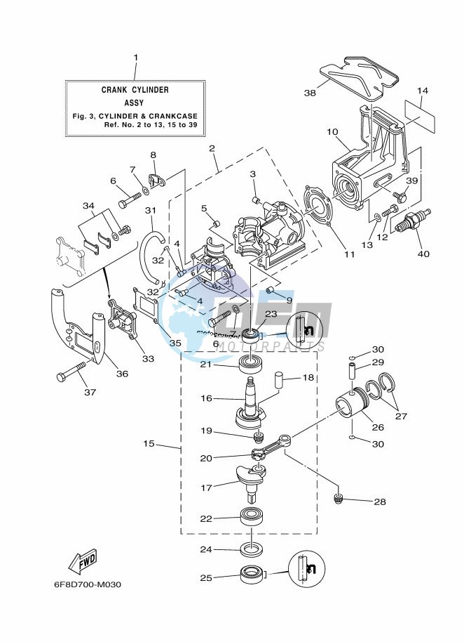 CYLINDER--CRANKCASE