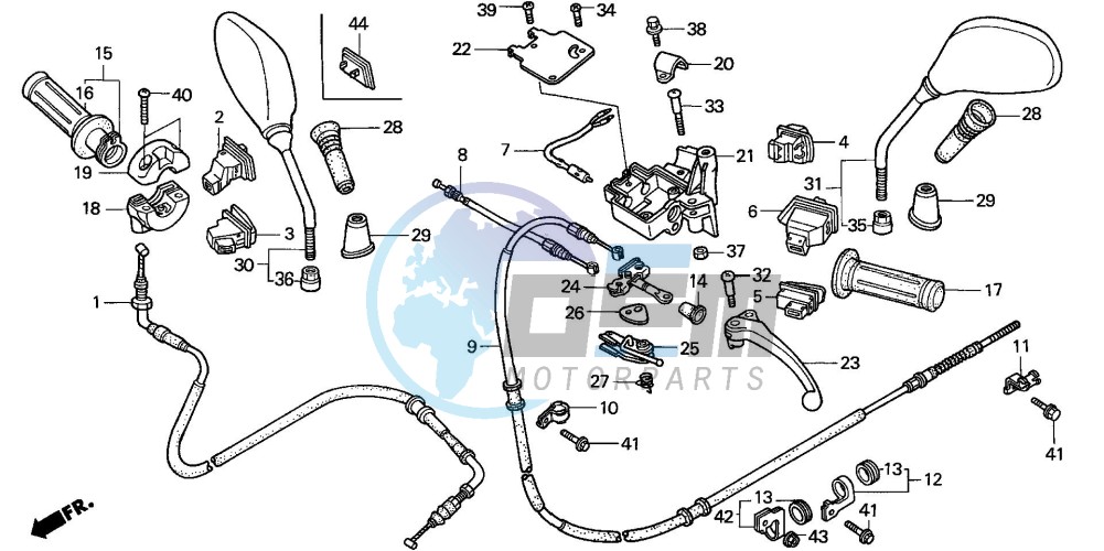 HANDLE LEVER/SWITCH/CABLE