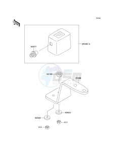 KDX 220 A [KDX220R] (A9) [KDX220R] drawing METER-- S- -