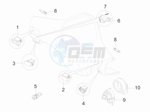 GTS 250 ie China drawing Selectors - Switches - Buttons