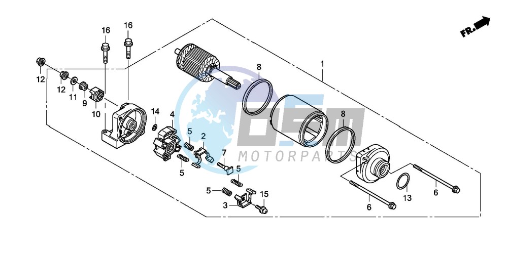 STARTING MOTOR