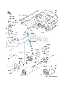 ZRX1200R ZR1200A6F FR GB XX (EU ME A(FRICA) drawing Starter Motor