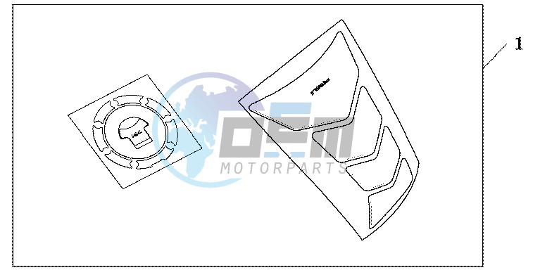 TANKPAD / FUEL LID COVER