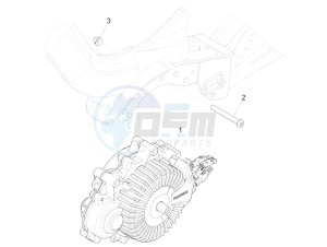 Wi-Bike Uni Deore Comfort 2016-2017 (EMEA) drawing Engine, assembly