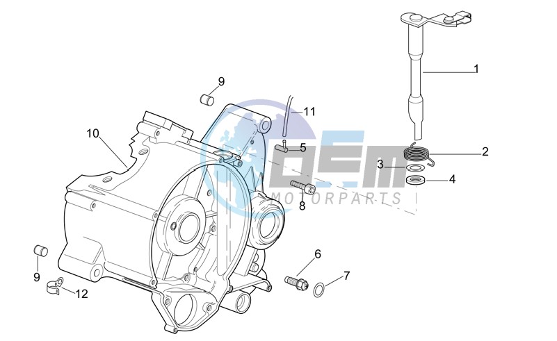 Right crankcase