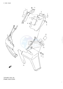 VZR 1800 Z drawing FRAME HEAD COVER L1