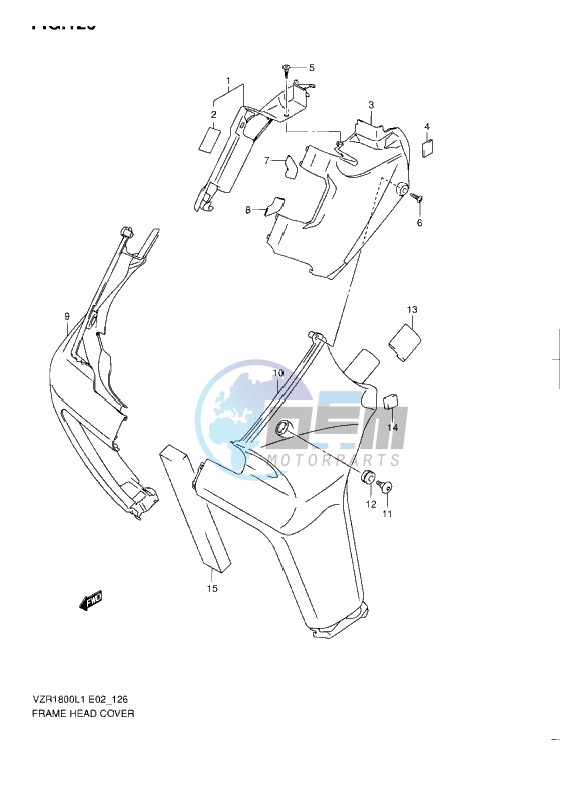 FRAME HEAD COVER L1