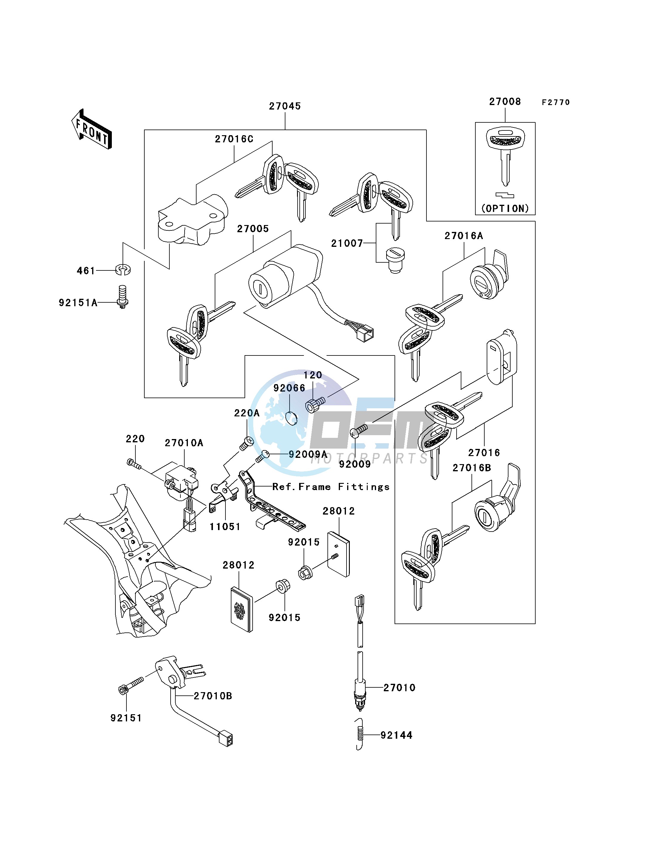 IGNITION SWITCH_LOCKS_REFLECTORS