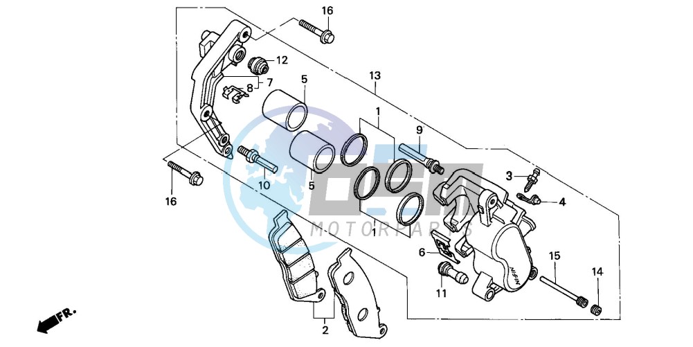 FRONT BRAKE CYLINDER