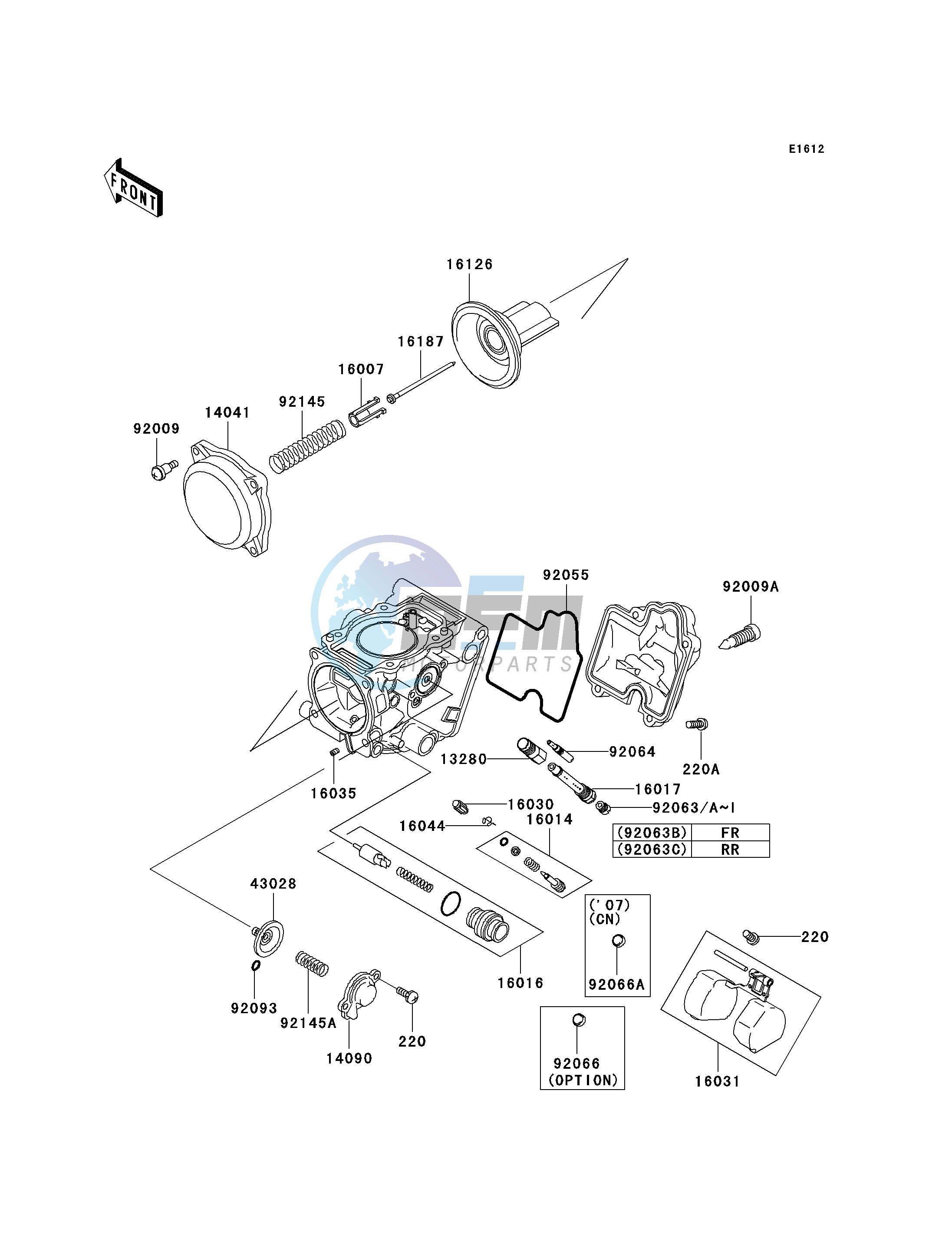 CARBURETOR PARTS