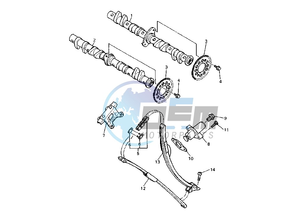 CAMSHAFT -CHAIN