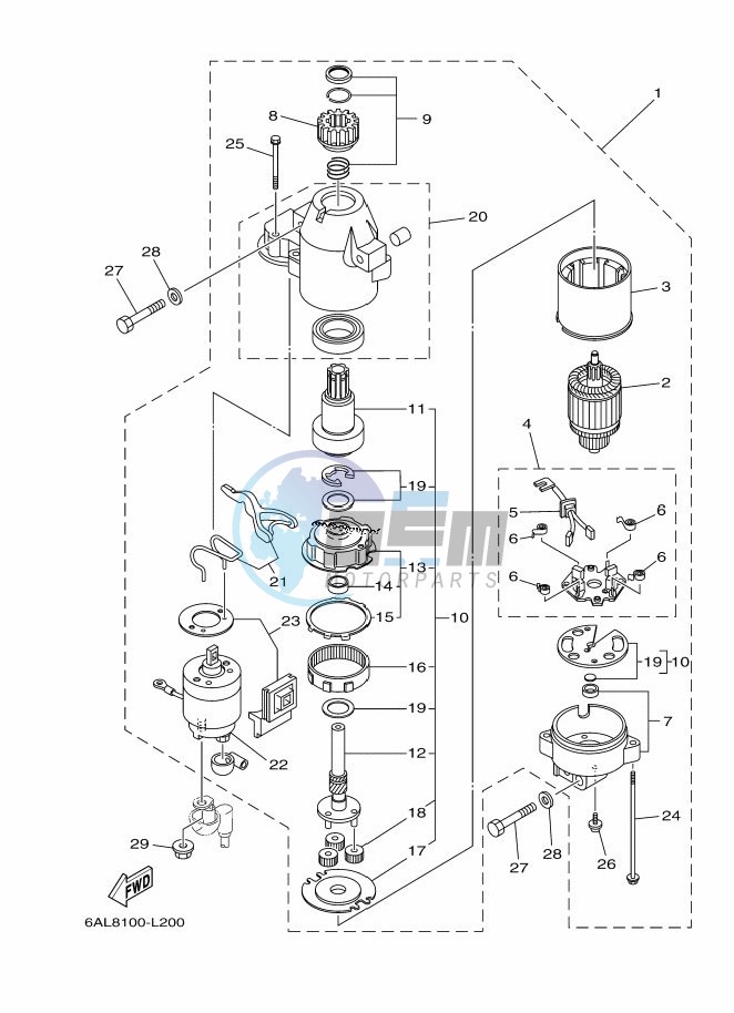 STARTER-MOTOR