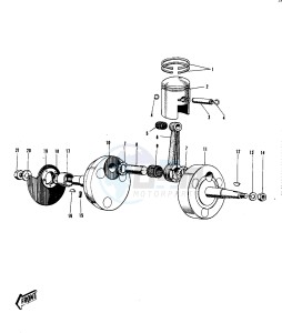 G31 M [CENTURION] (-M) 100 [CENTURION] drawing CRANKSHAFT_PISTON_ROTARY VALVE