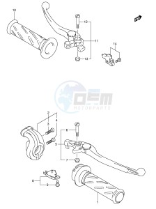 SV1000 (E2) drawing HANDLE LEVER (SV1000S S1 S2)