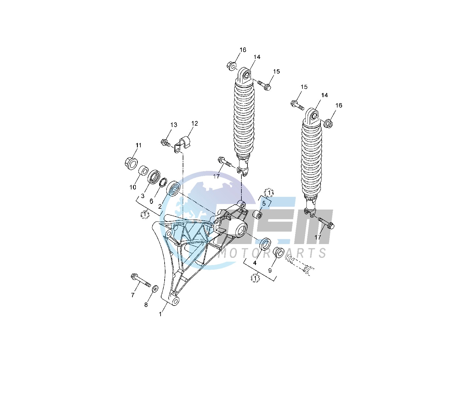 REAR SHOCK ABSORBER