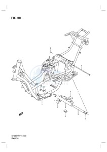 UH200 BURGMAN EU drawing FRAME