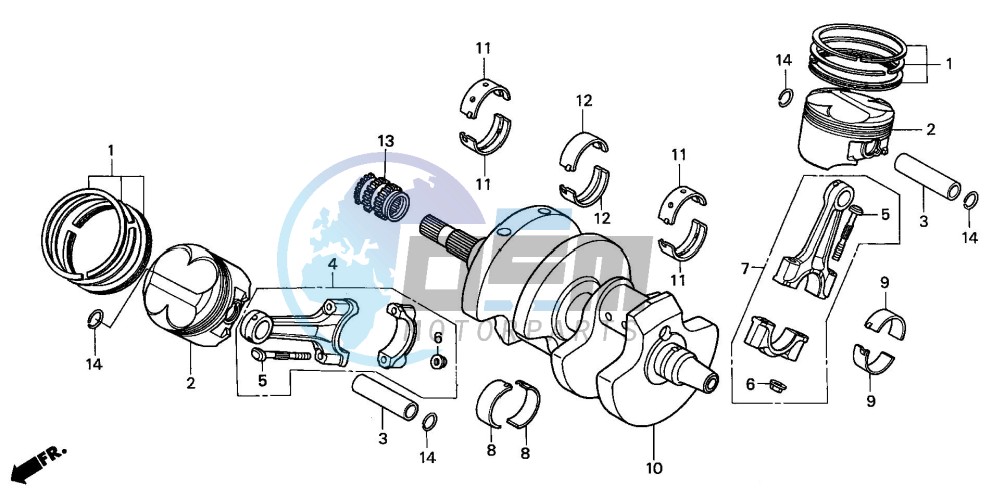 CRANKSHAFT/PISTON