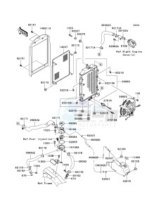 VN 1600 A [VULCAN 1600 CLASSIC] (A6F-A8FA) A8FA drawing RADIATOR