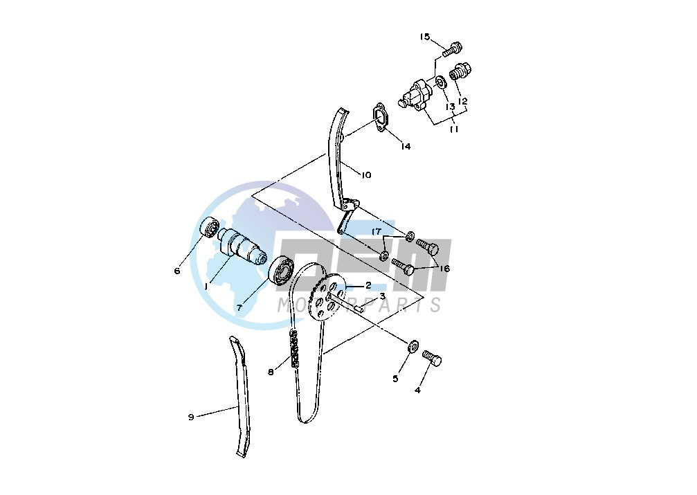 CAMSHAFT -CHAIN