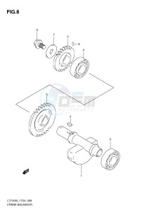 LT-F400 (P24) drawing CRANK BALANCER