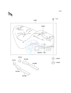 EN 500 C [VULCAN 500 LTD] (C10) C10 drawing SEAT