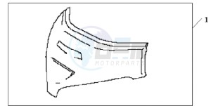 GL1800A ED drawing CHROME GARNISH,SC