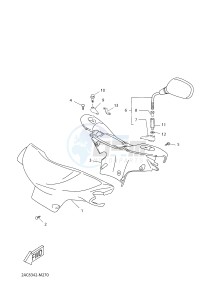 YN50FT YN50FT (2AC6) drawing COWLING 1