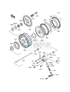 W800 EJ800AGS GB XX (EU ME A(FRICA) drawing Clutch