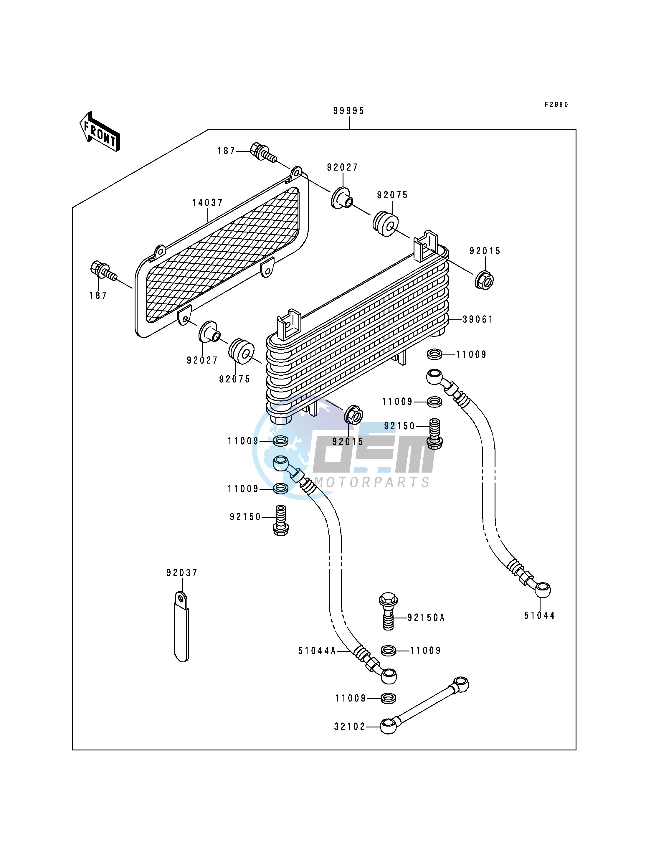 OPTIONAL PARTS-- RADIATOR- -