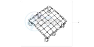 CBR125RS drawing RUBBER NET A