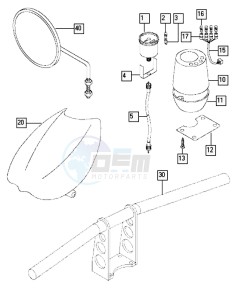 FUNSPORT_R_K8-L0 50 K8-L0 drawing Speedometer